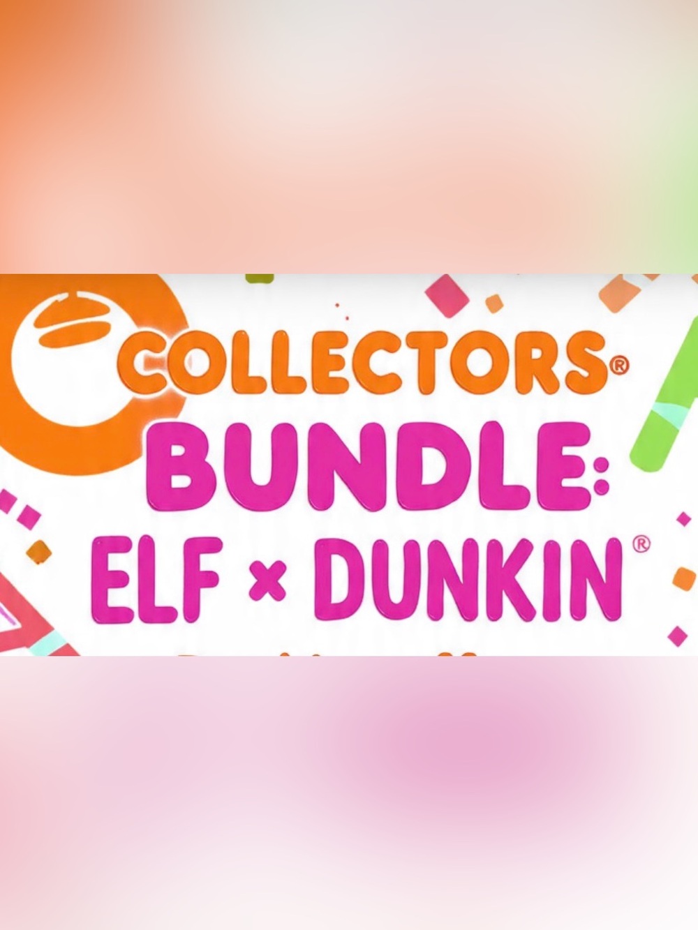 E.L.F. X Dunkin’-COLLECTORS BUNDLE MAKEUP & SKINCARE. PLEASE READ!
